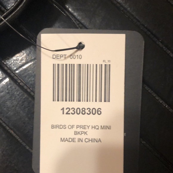 NWT HT Exclusive Harley Quinn BOP cosplay mini backpack and wallet set - Picture 7 of 7